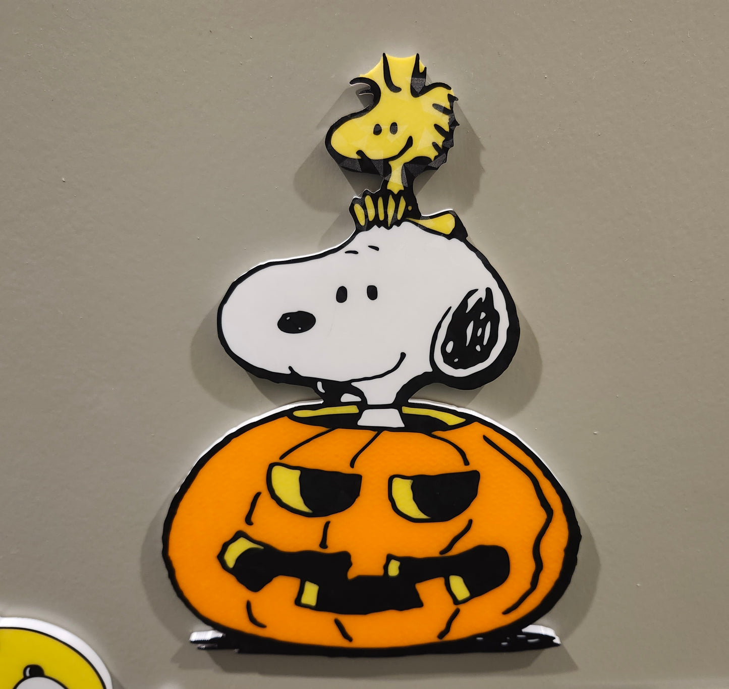Snoopy/Woodstock Halloween Sign