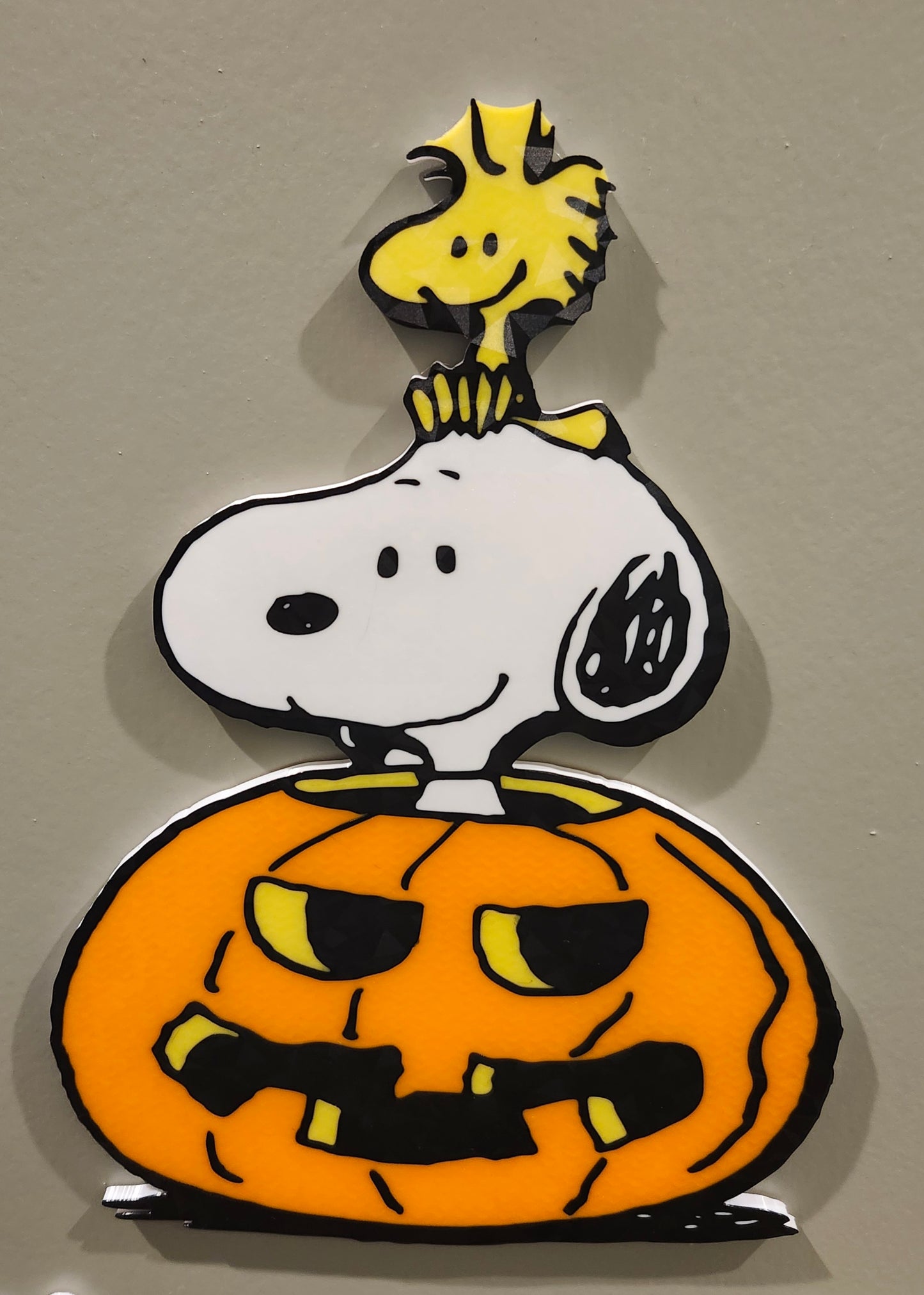 Snoopy/Woodstock Halloween Sign
