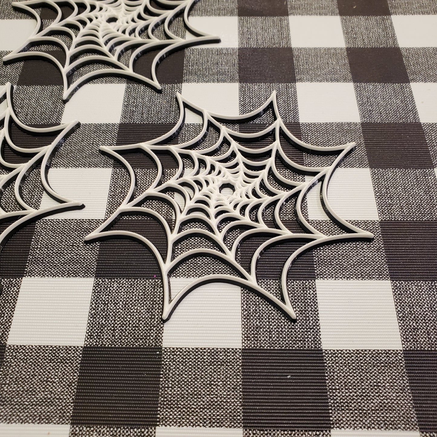 Halloween Spiderweb Coasters (Set of 4)